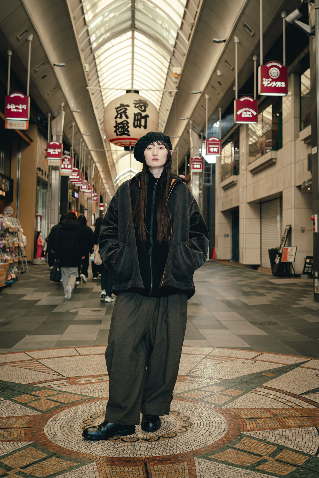 TOTEM Overshirt 着用ルック アーケード